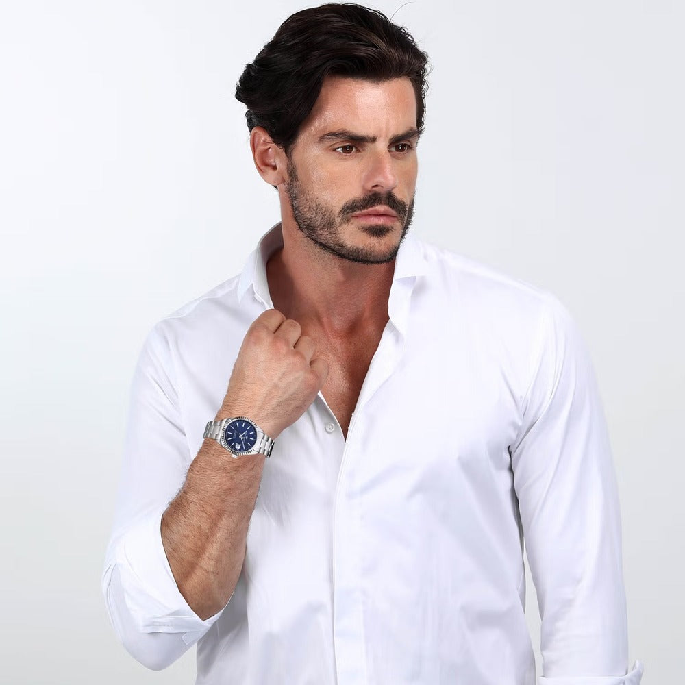 Orologio Uomo PHILIP WATCH Caribe Silver/Blue