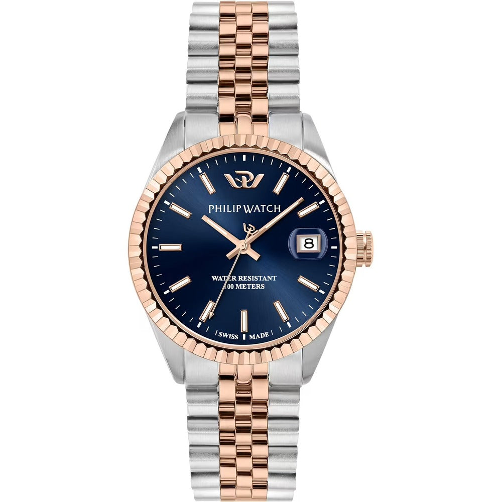 Orologio PHILIP WATCH Caribe Silver, Rosegold e Blue