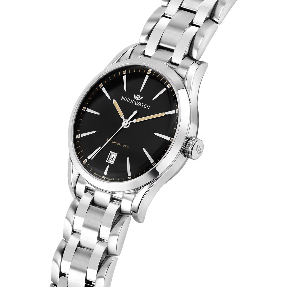 Orologio da uomo PHILIP WATCH SUNRAY Silver/Black