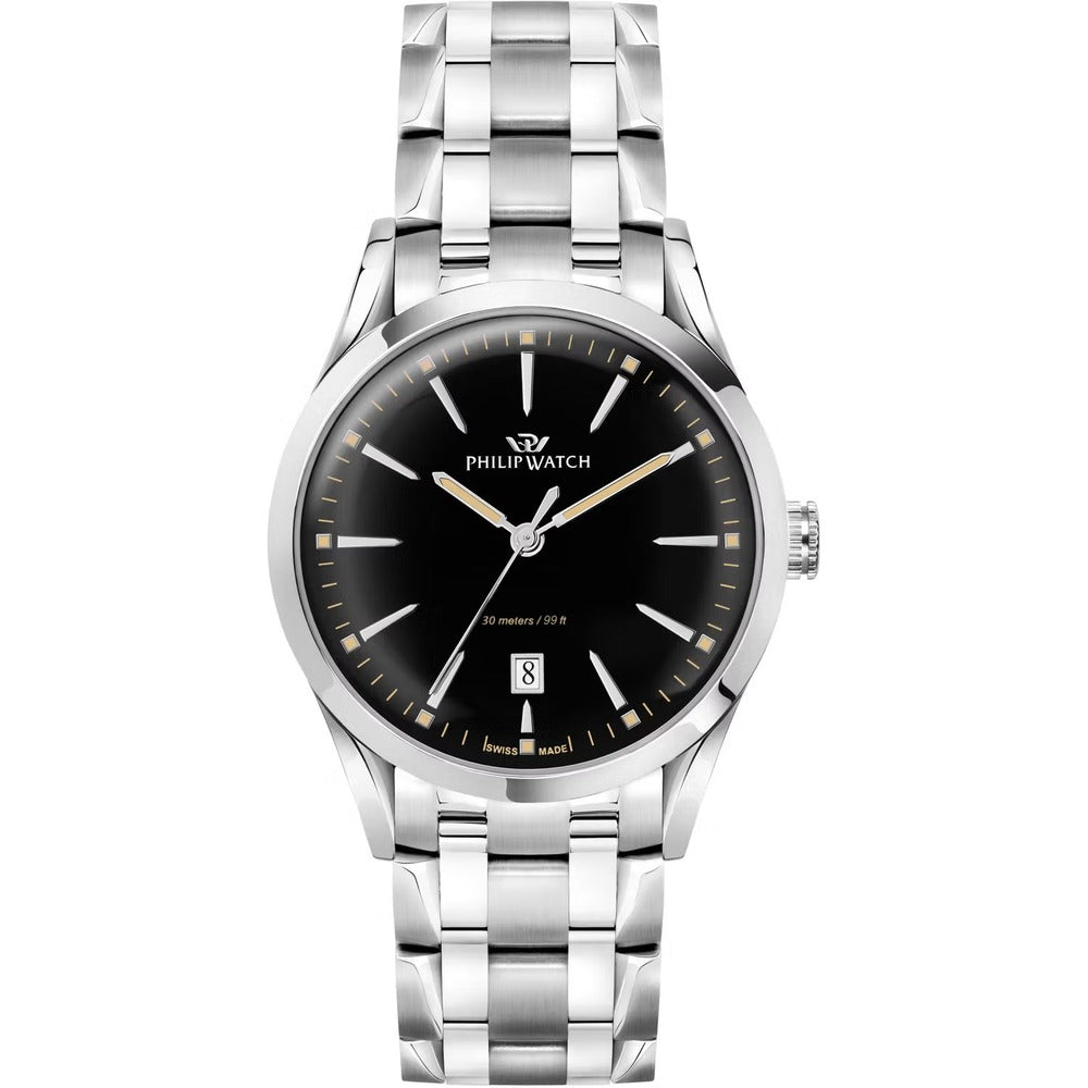 Orologio da uomo PHILIP WATCH SUNRAY Silver/Black