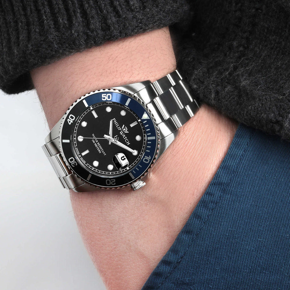 Orologio PHILIP WATCH Caribe Silver/Black