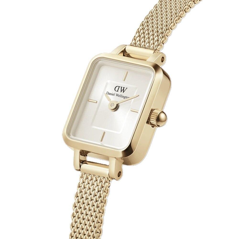 Orologio Daniel Wellington Quadro Mini Melrose Gold/Champagne