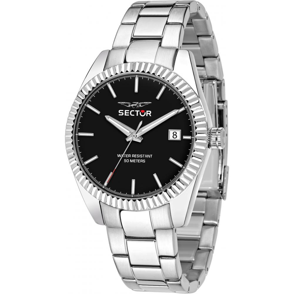 Orologio uomo SECTOR Silver/Black