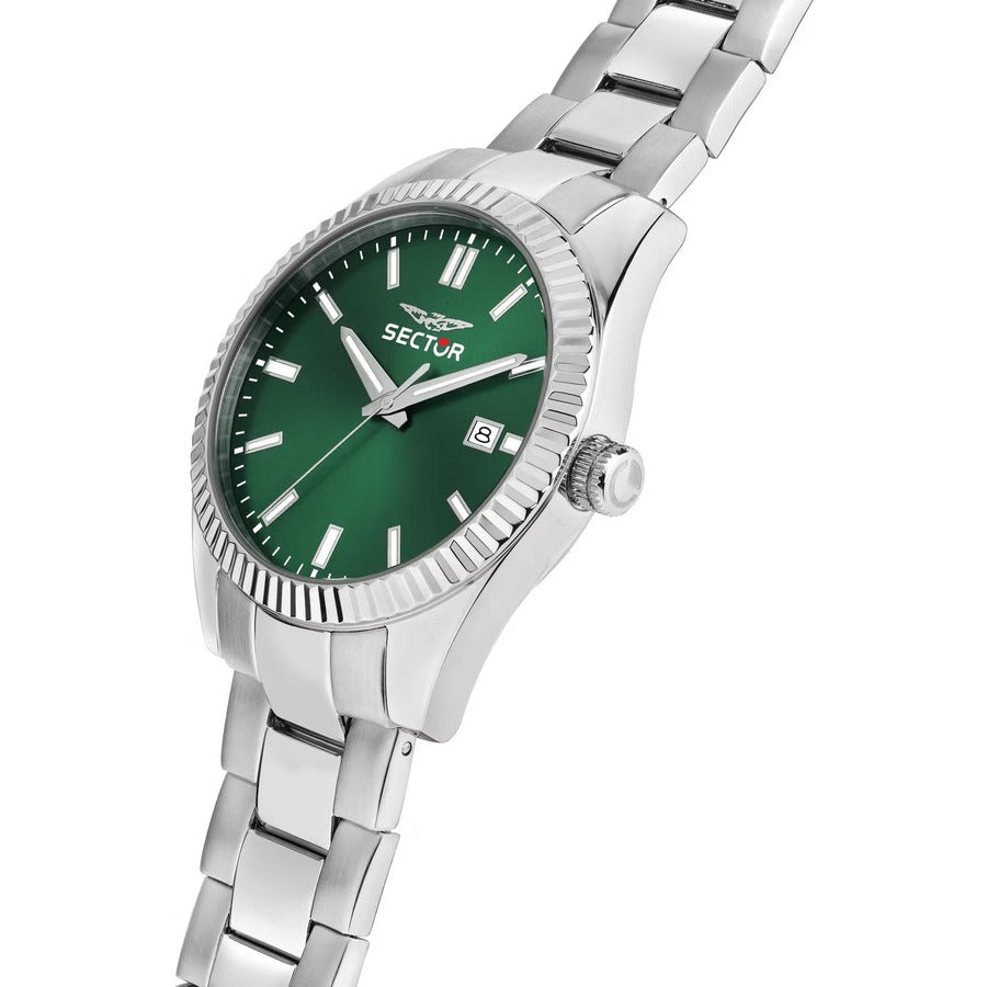 Orologio SECTOR Silver/Green
