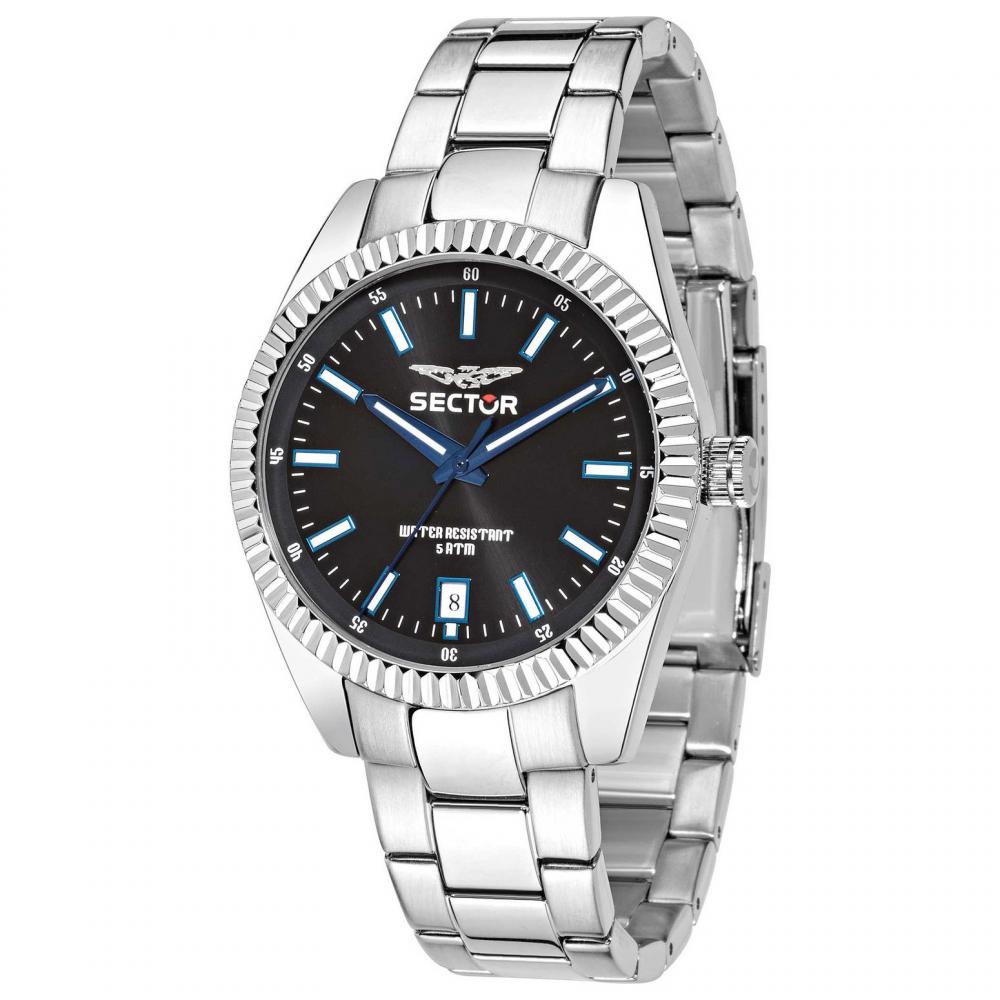 Orologio uomo SECTOR Silver/Black