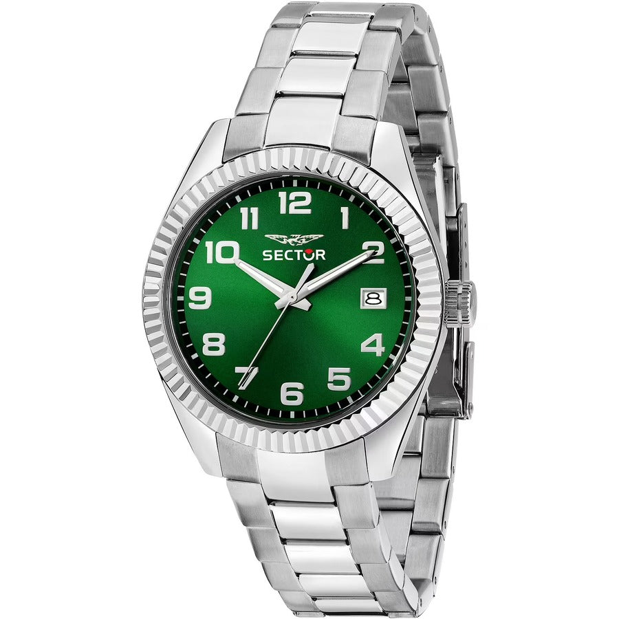 Orologio Uomo SECTOR Silver/Green
