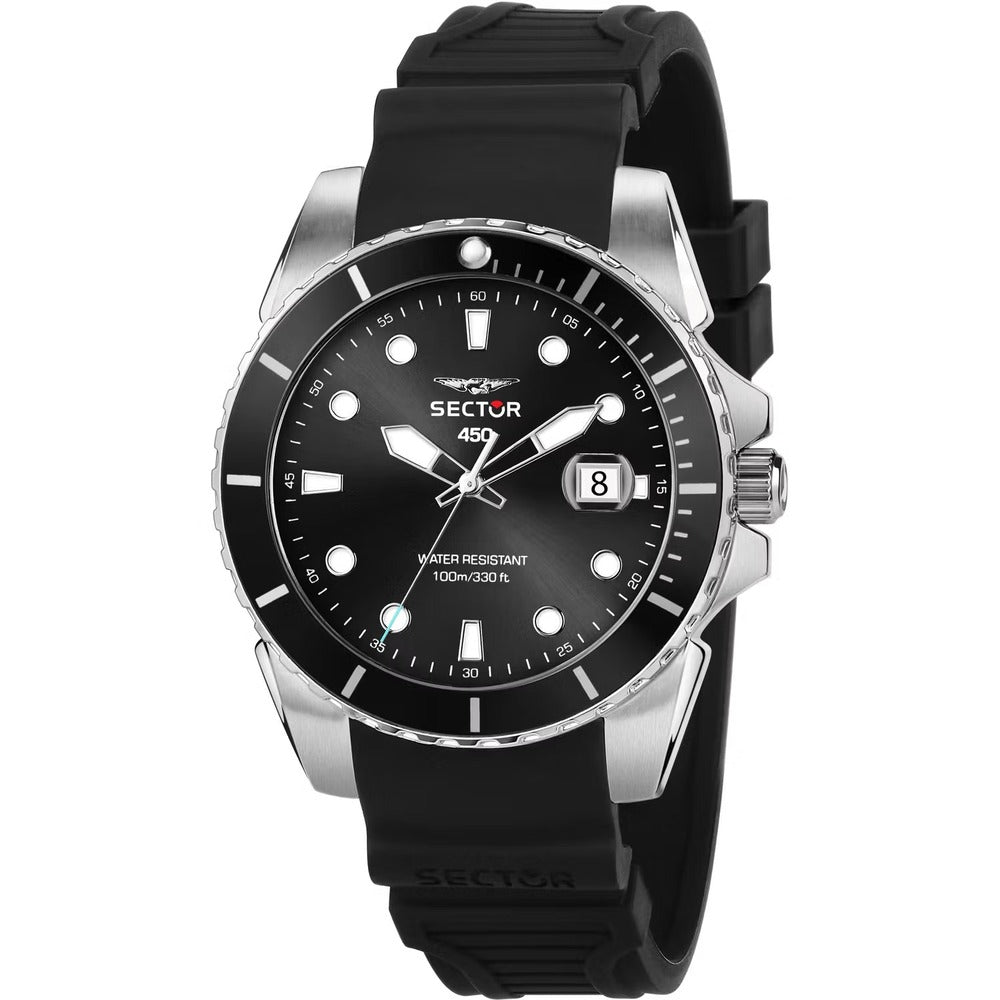 Orologio Uomo SECTOR Silver/Black