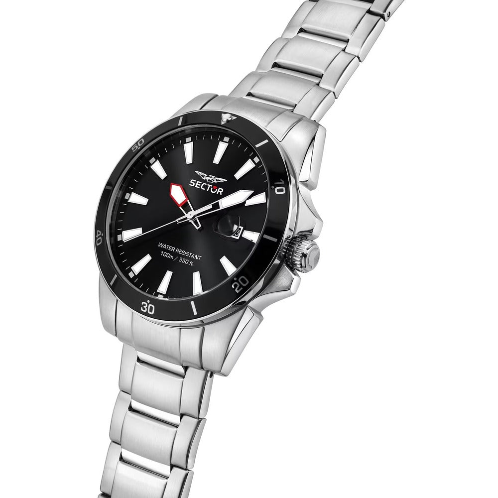 Orologio Uomo SECTOR Silver/Black