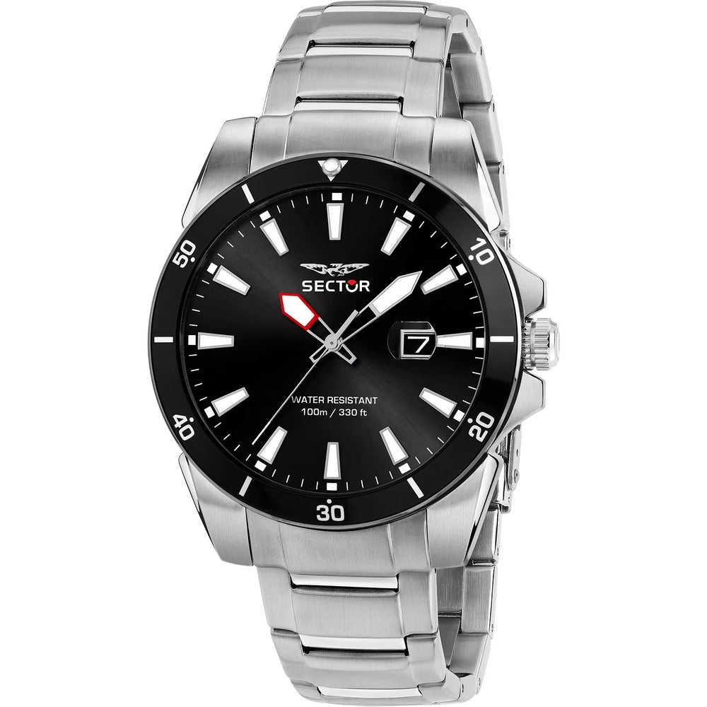 Orologio Uomo SECTOR Silver/Black