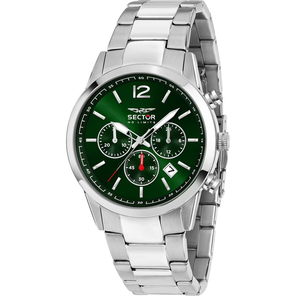 Orologio SECTOR Crono Silver/Green