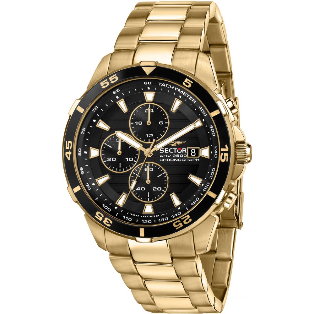 Orologio Uomo SECTOR Gold/Black