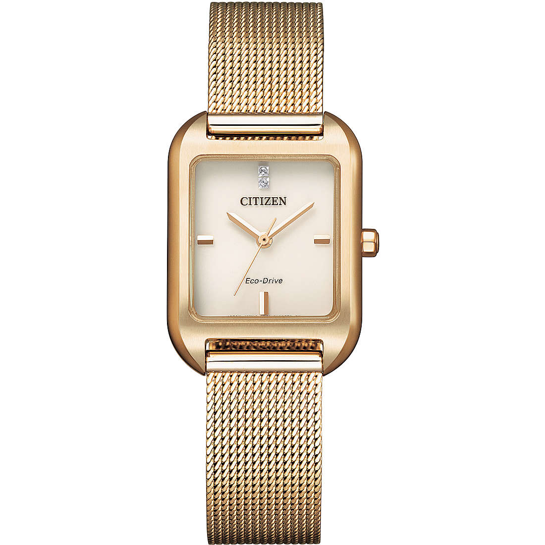 Orologio CITIZEN Lady Square Mesh