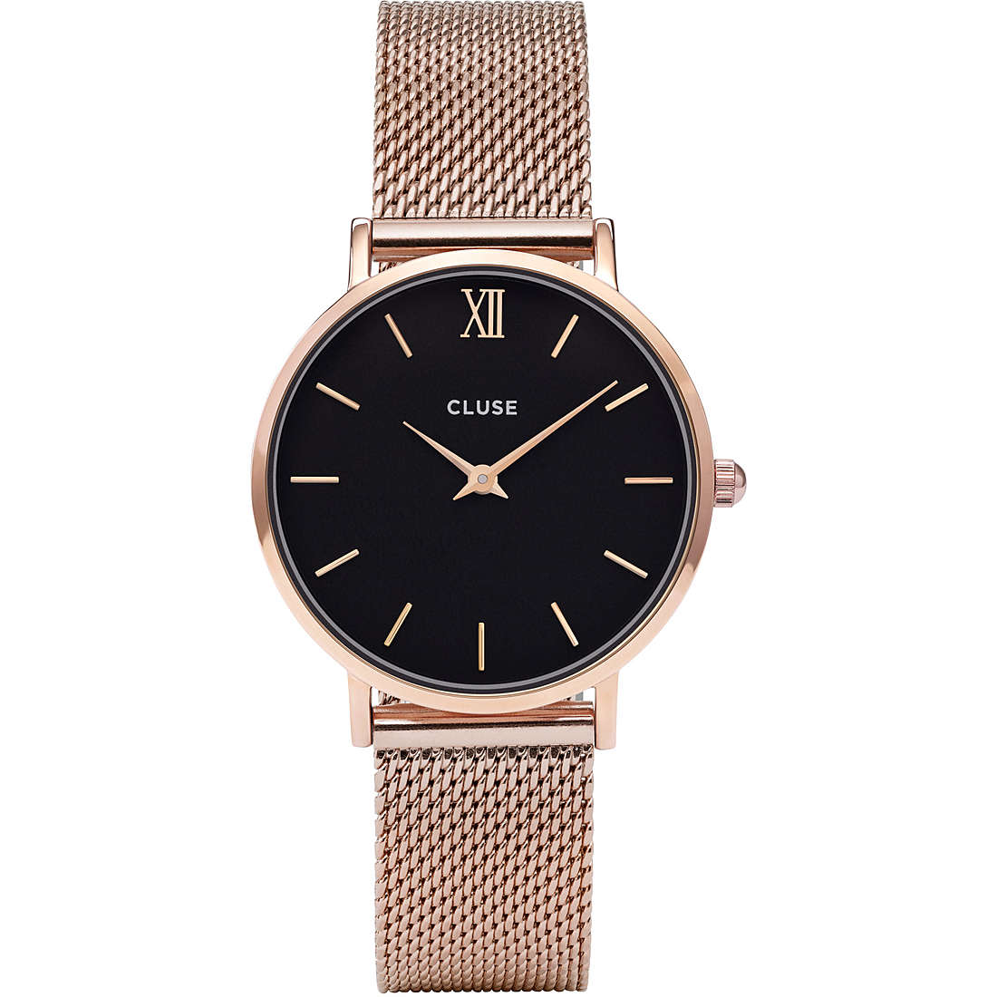 Orologio donna CLUSE Minuit Black/Rose Gold