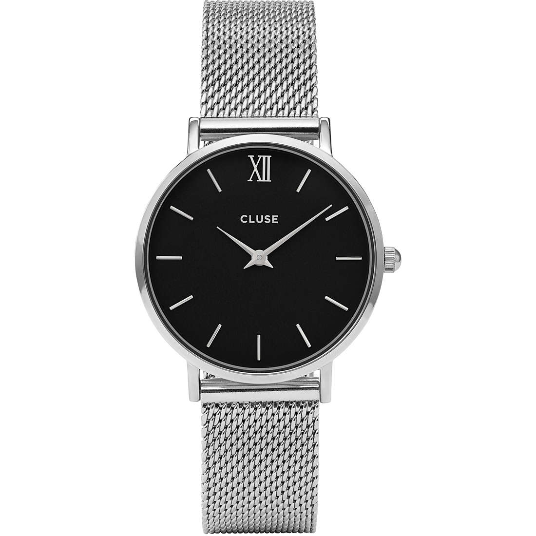 Orologio donna CLUSE Minuit Mesh Black, Silver Colour