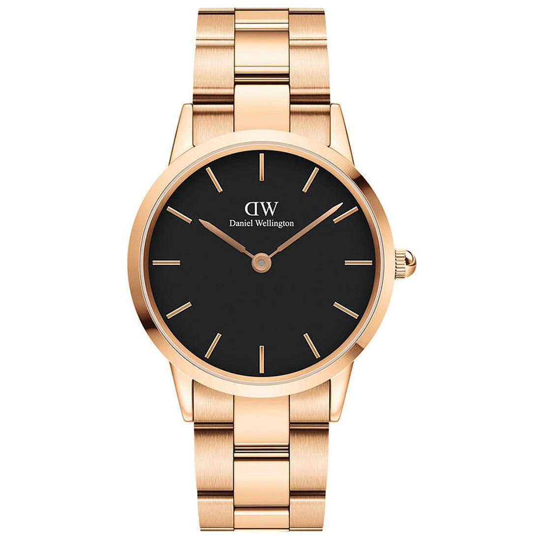 Orologio Daniel Wellington ICONIC LINK Rose Gold Black
