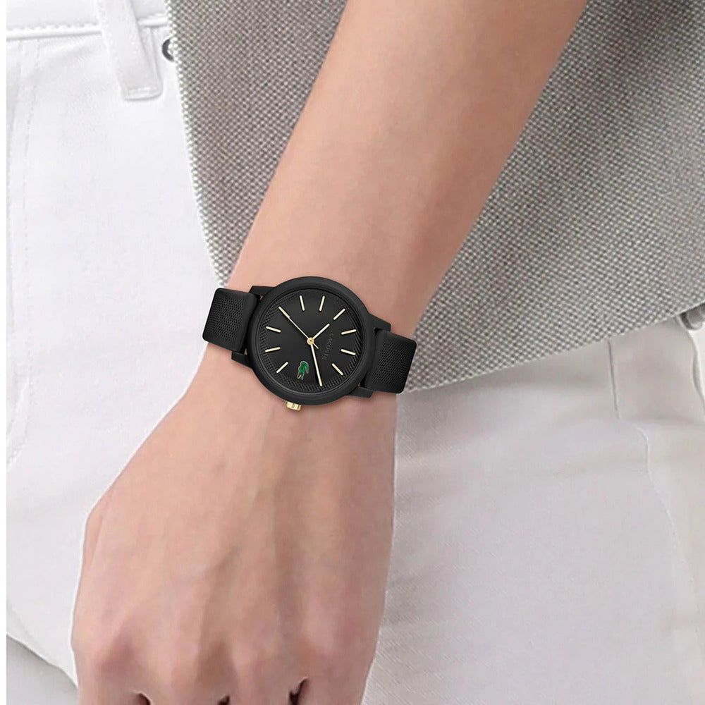 Orologio Lacoste 12.12 Silicone Nero 36 mm