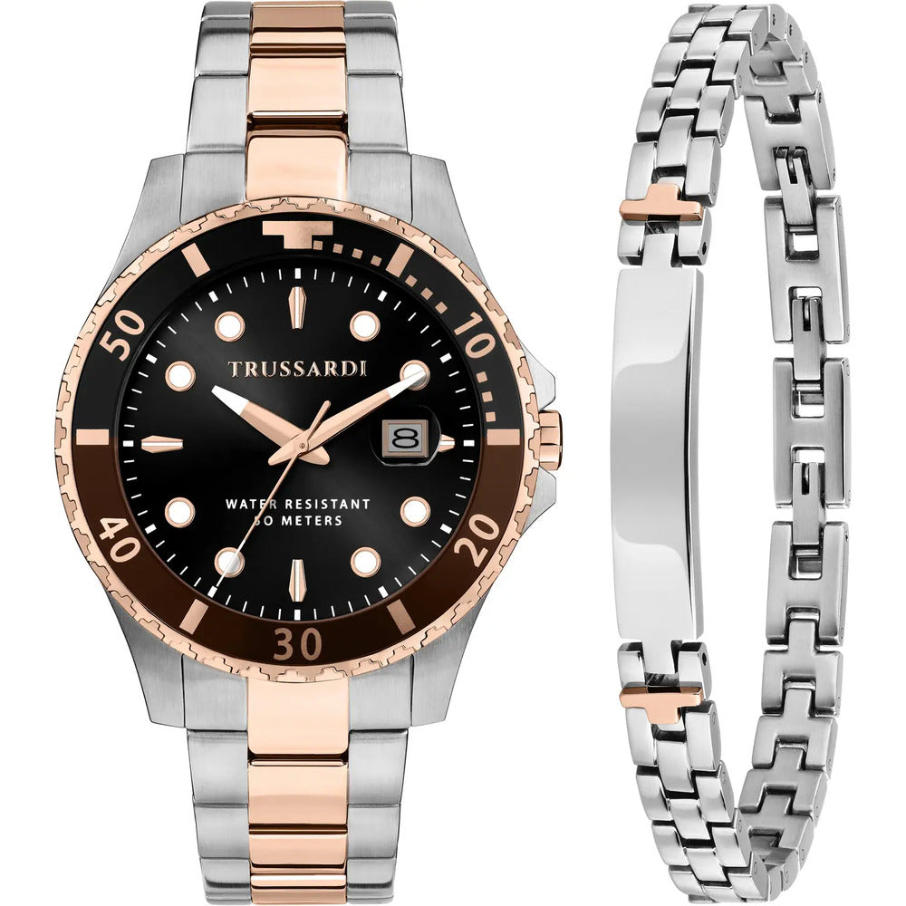 Orologio Uomo TRUSSARDI City Life e Bracciale