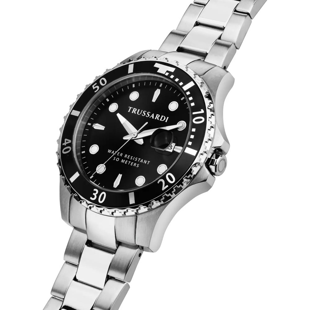 Orologio Uomo TRUSSARDI City Life Silver/Black