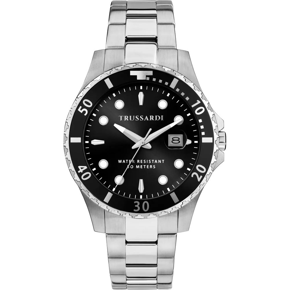 Orologio Uomo TRUSSARDI City Life Silver/Black