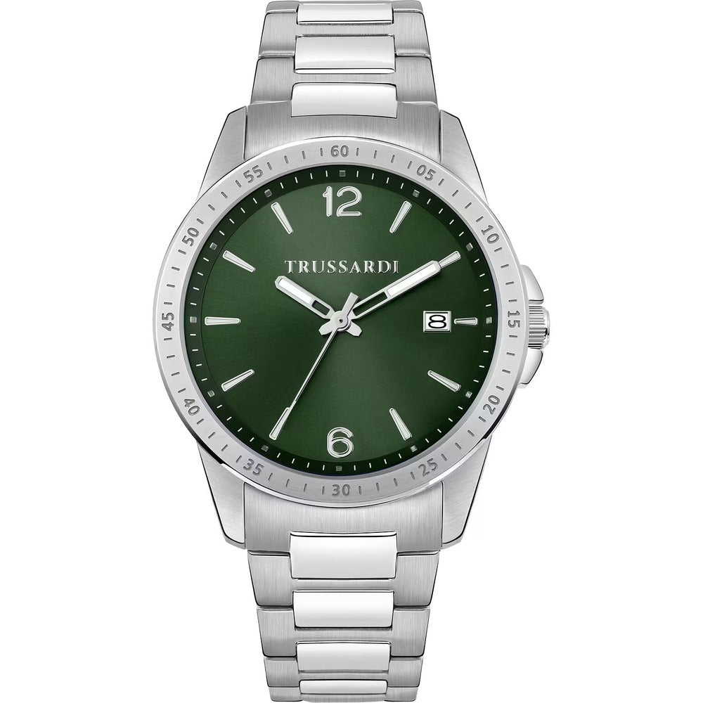 Orologio Uomo TRUSSARDI T HAWK Silver/Green