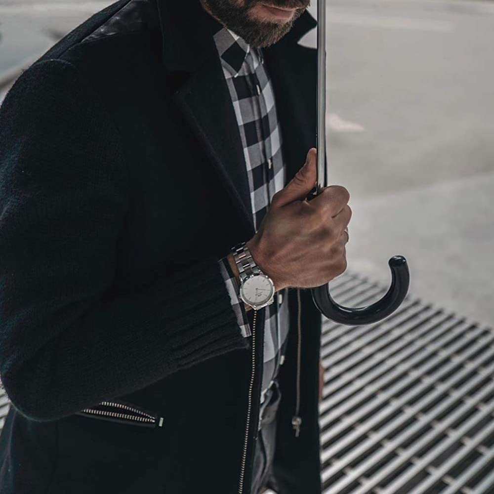 Orologio Daniel Wellington Iconic Link White Silver mm