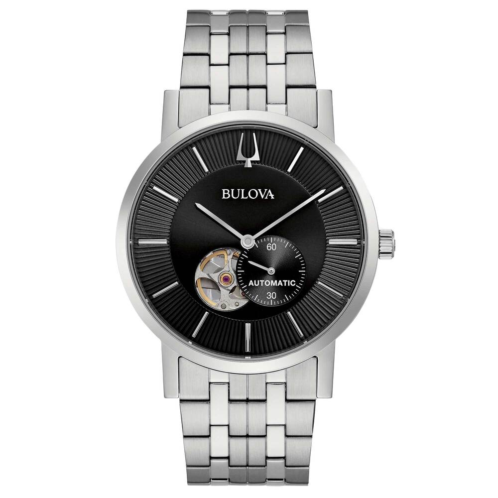 Orologio Uomo BULOVA American Clipper Silver/Black