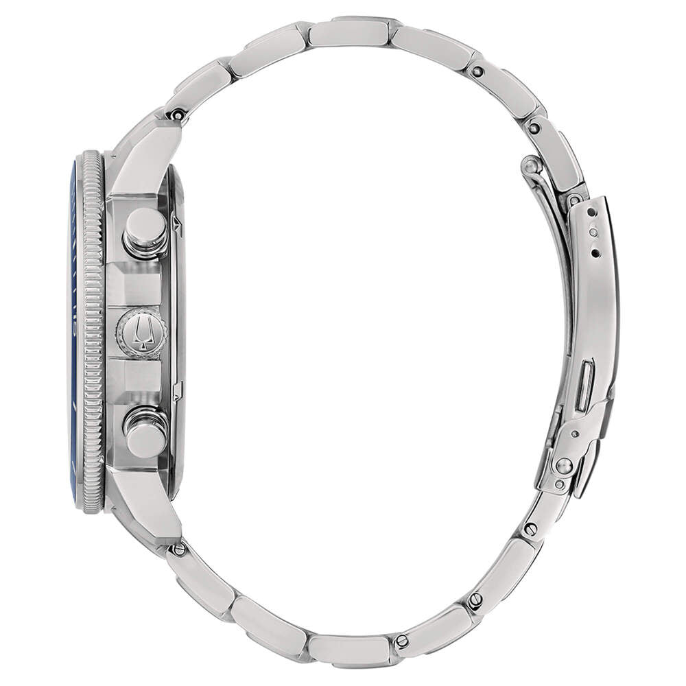 Orologio uomo BULOVA Marine Star Crono Silver/Blue