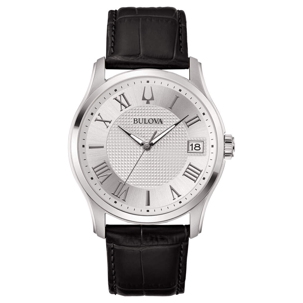 Orologio Uomo BULOVA Wilton Silver 41 mm