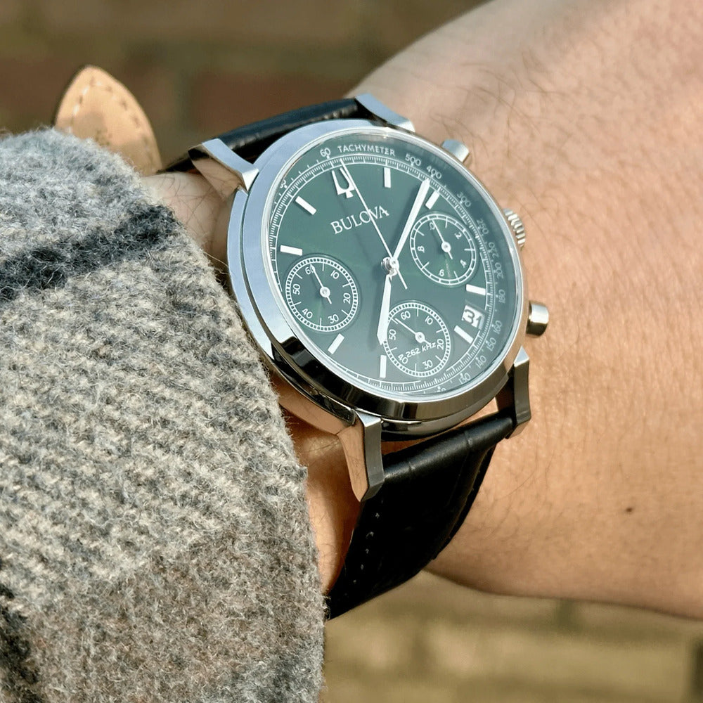 Orologio BULOVA Crono High Precision 262kHz Silver/Green