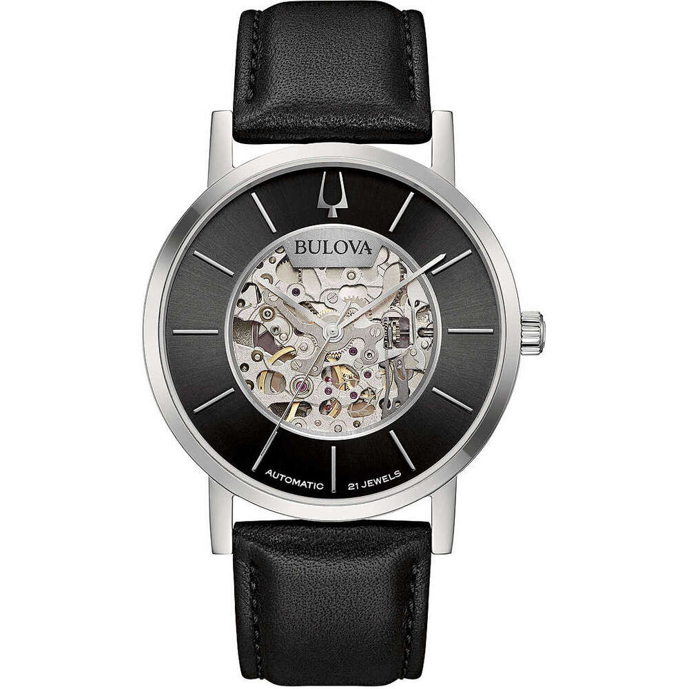 Orologio uomo BULOVA American Clipper Silver/Black
