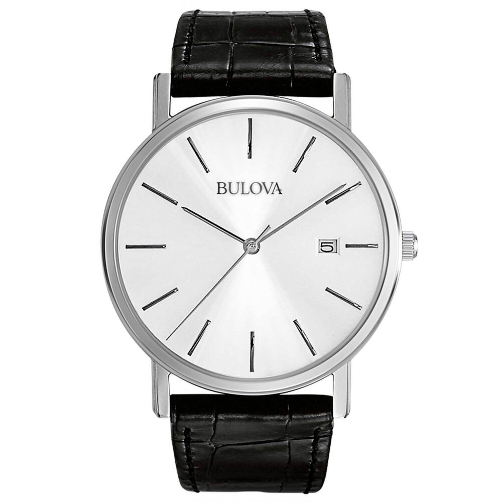 Orologio Uomo BULOVA Classic Elegant Black/Silver