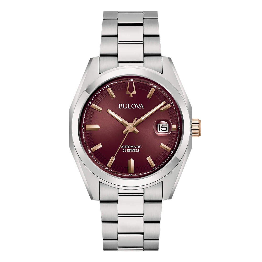 Orologio Uomo BULOVA Surveyor Automatic Red