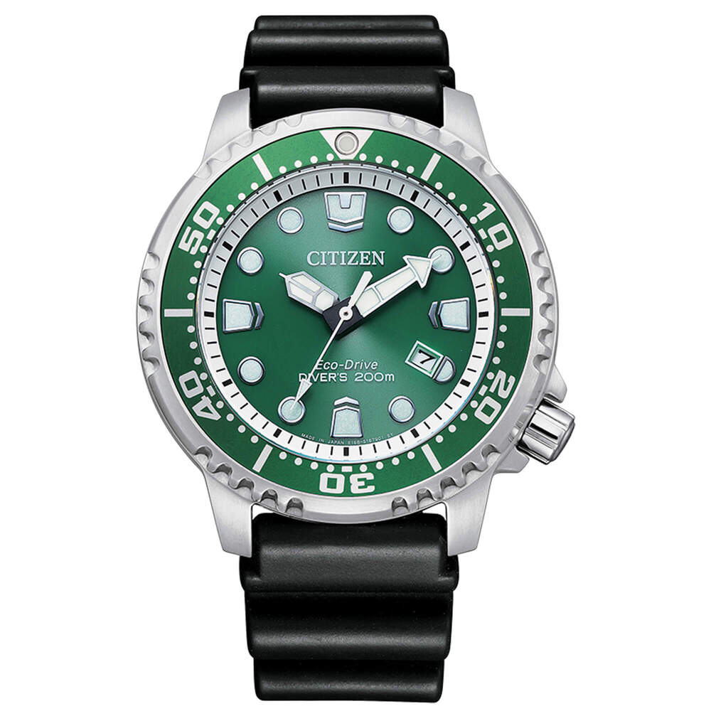 Orologio CITIZEN Diver's Eco Drive mt Silver/Green