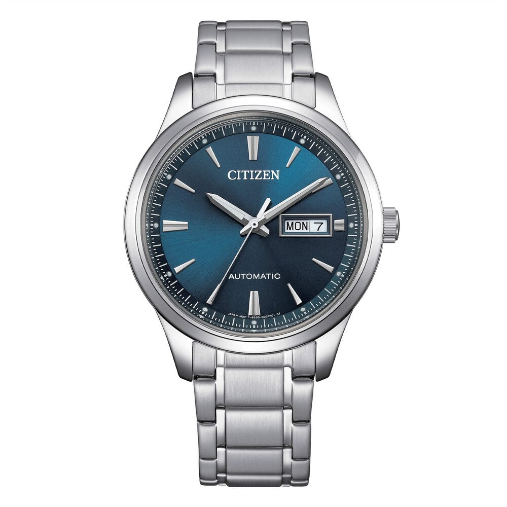 Orologio Automatico Citizen Silver/Blue