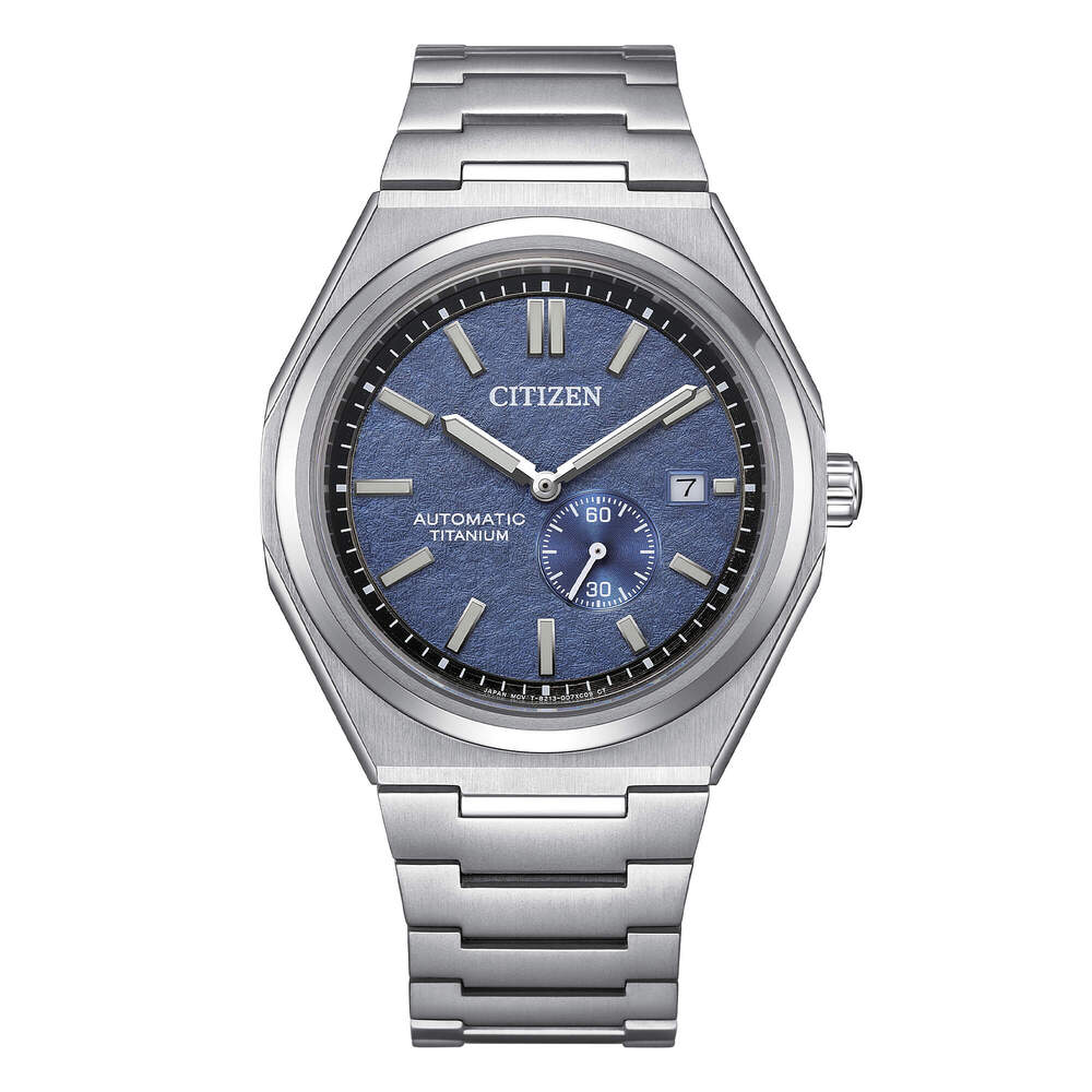 Orologio Citizen Automatico Super Titanio Silver/Blue