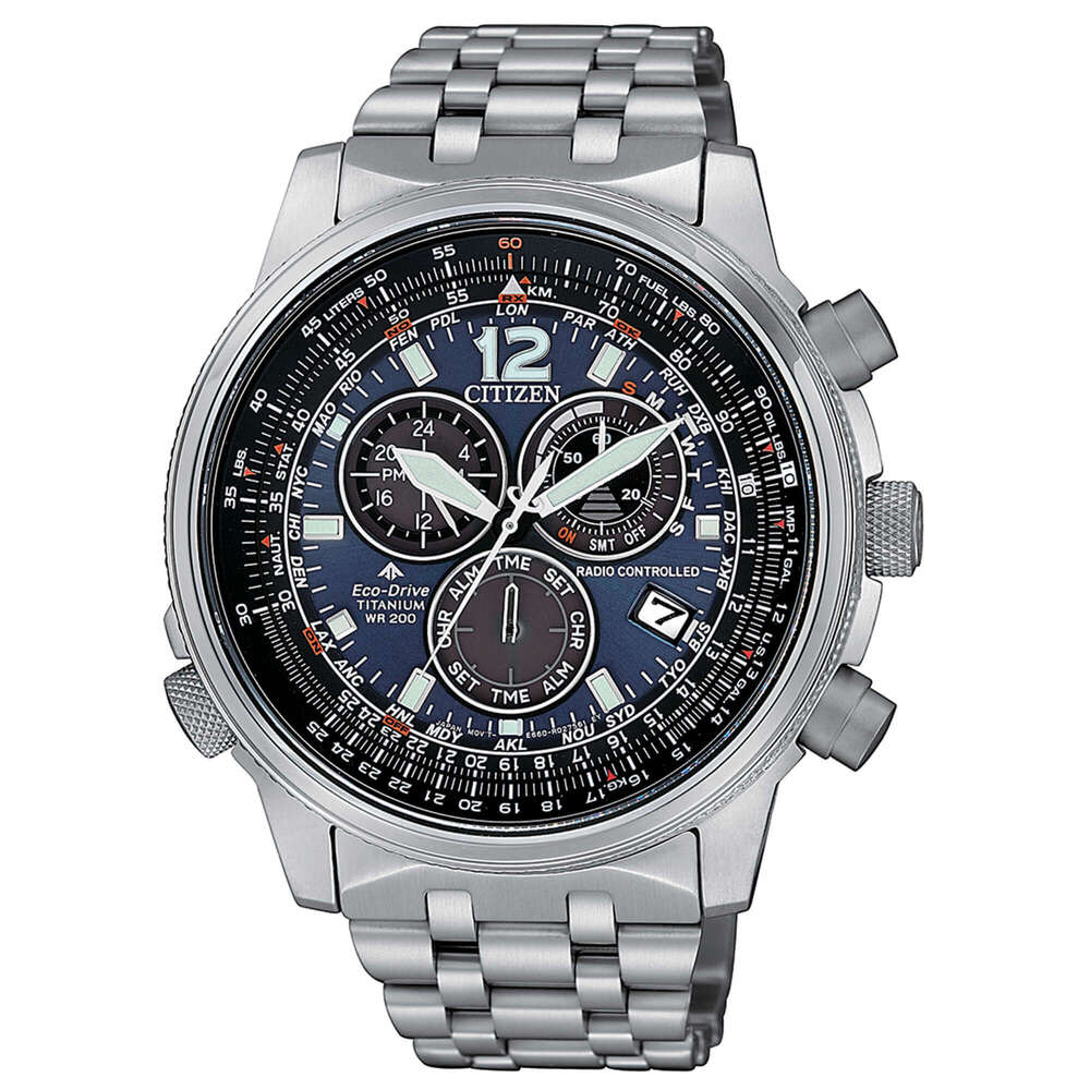Orologio CITIZEN Radiocontrollato Crono Pilot