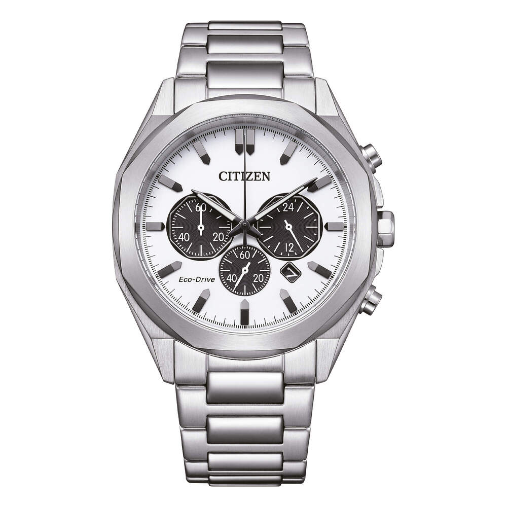 Orologio CITIZEN Metropolitan Crono Silver/White