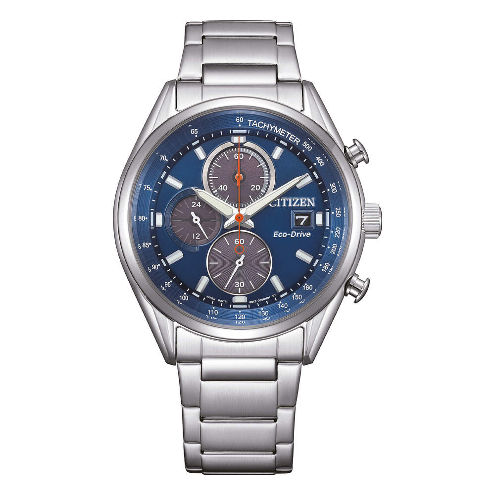 Orologio CITIZEN Metropolitan Crono Silver/Blue