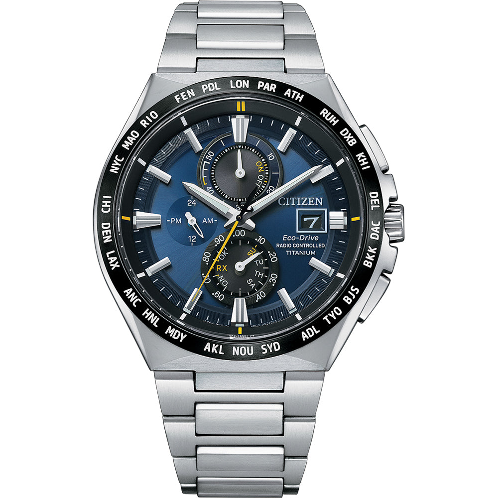 Orologio Citizen Eco Drive Radiocontrollato Sport Super Titanio