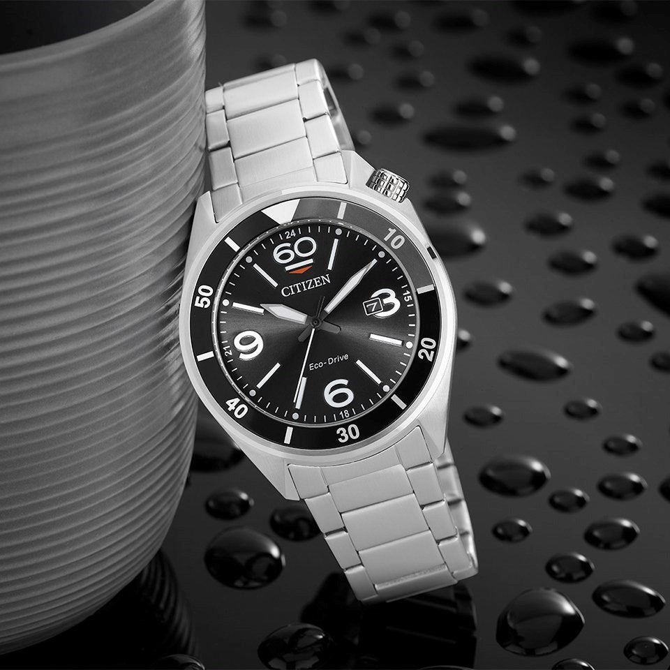 Orologio Uomo Citizen Seaplane Black