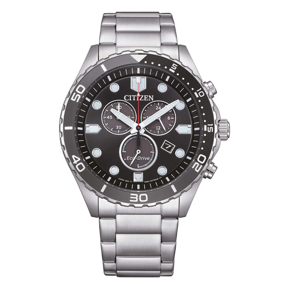 Orologio CITIZEN Sport Crono Silver/Black