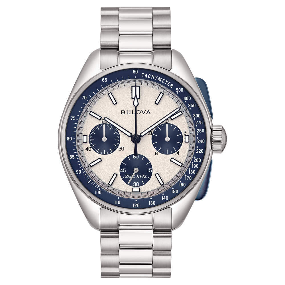 Orologio BULOVA Lunar Pilot 43mm Silver/Blue
