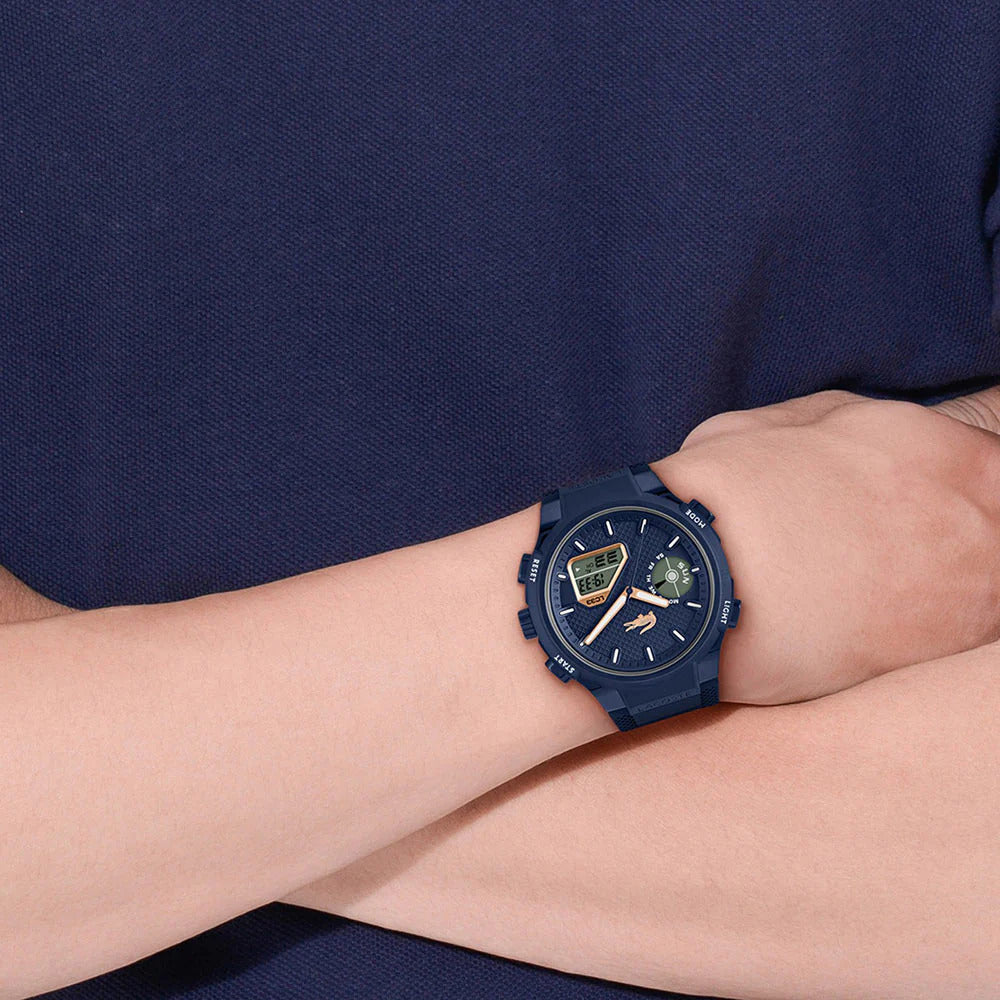 Orologio Lacoste LC33 Blu/Rosegold 45 mm