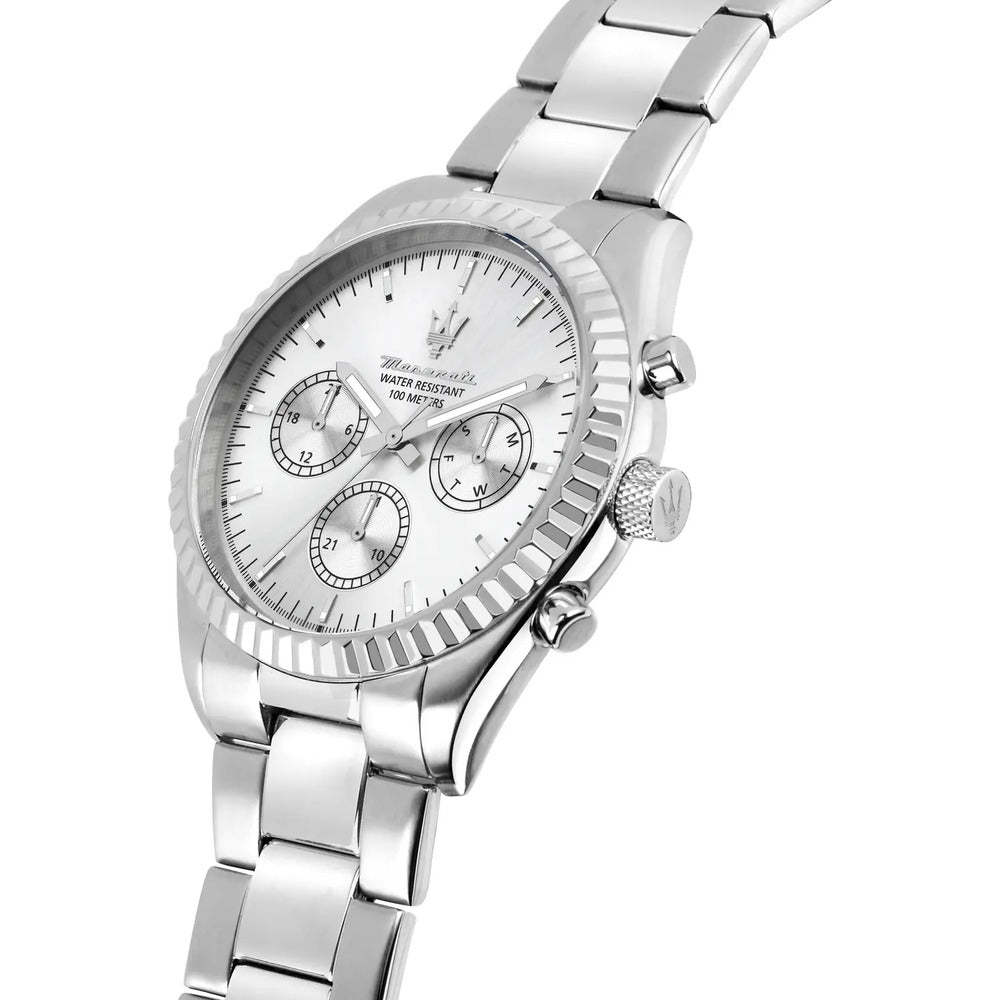 Orologio Uomo MASERATI Competizione Silver