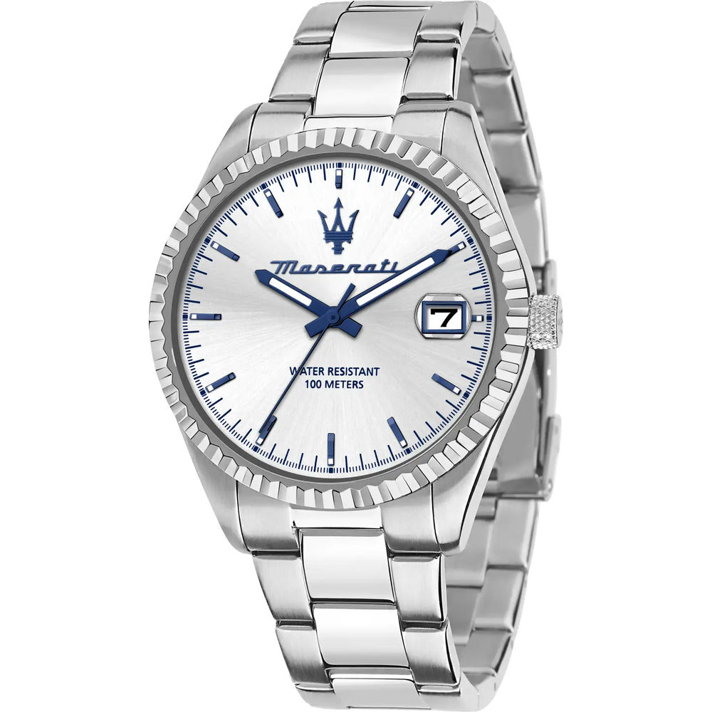 Orologio Uomo MASERATI Competizione Silver/Blue