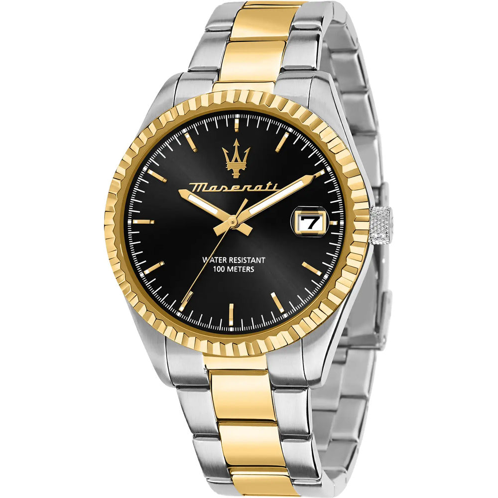 Orologio Uomo MASERATI Competizione Silver/Gold/Black