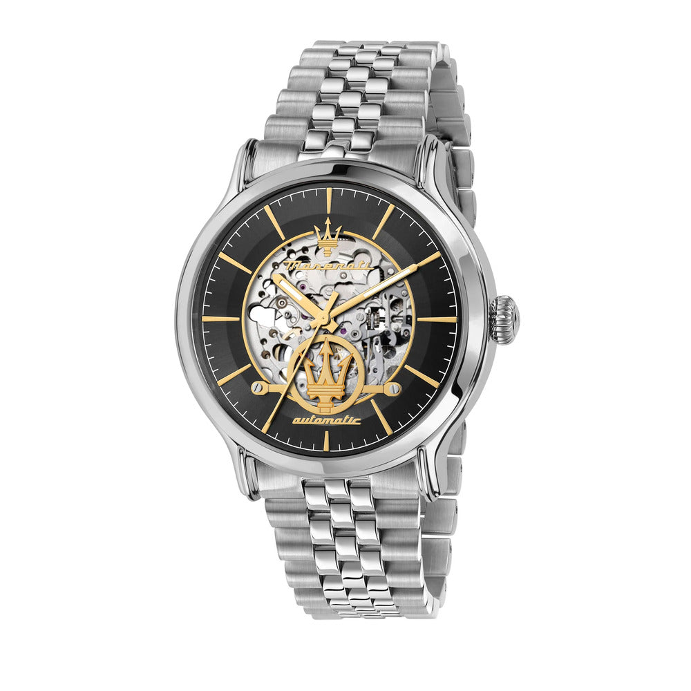 Orologio Automatico MASERATI Epoca Silver/Gold/Green