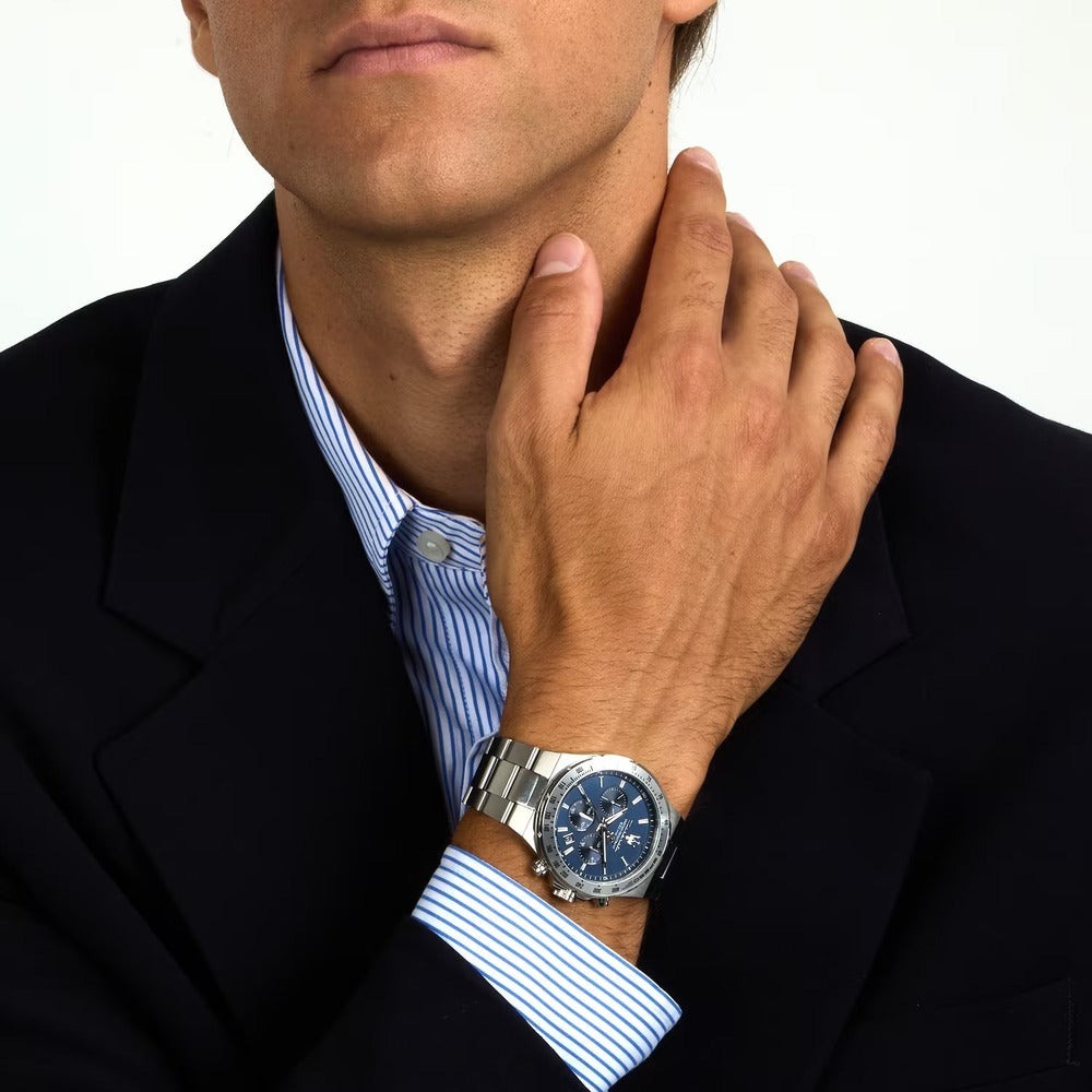 Orologio Cronografo Maserati Sfida Blue 41 mm