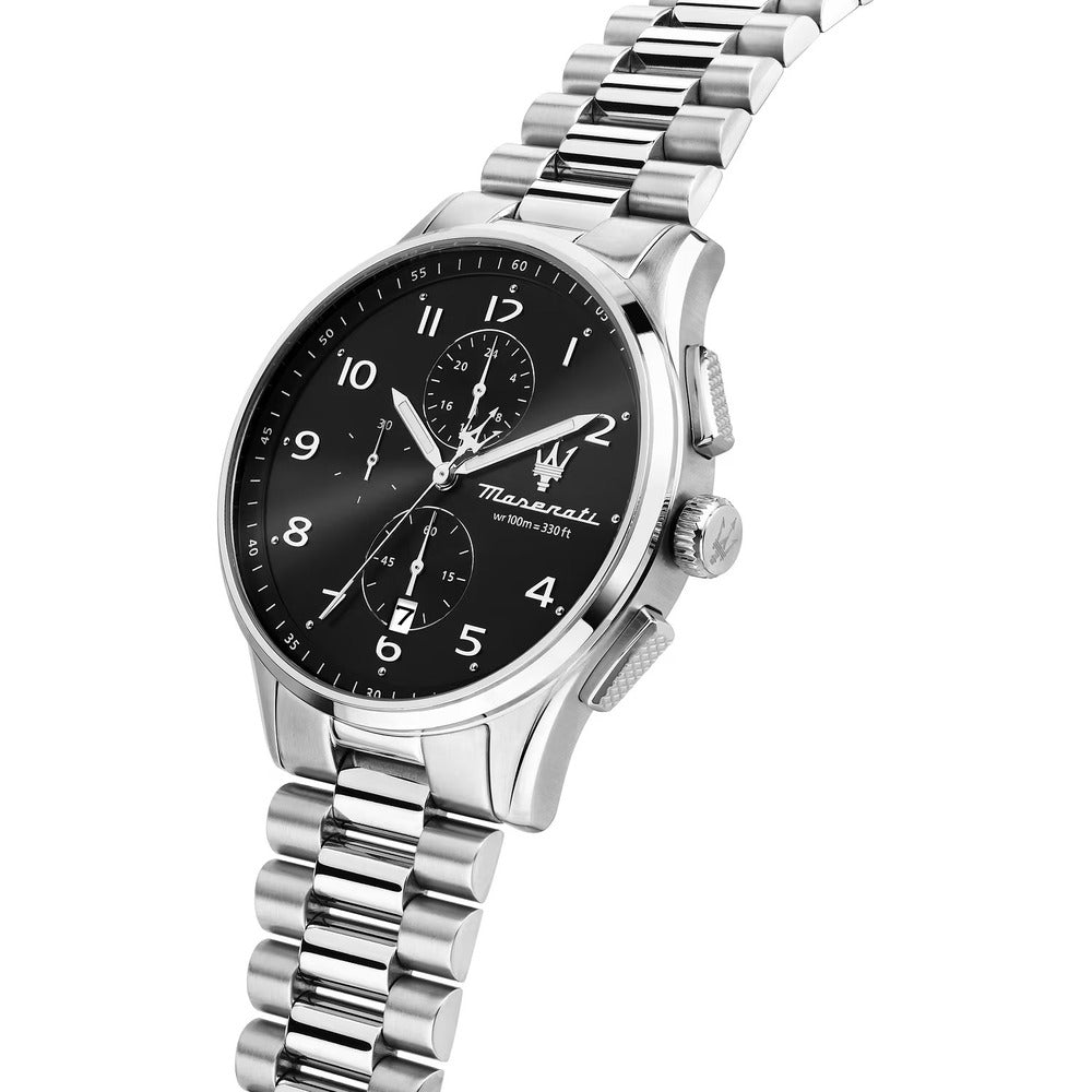 Orologio Maserati Sorpasso Chrono Silver/Black