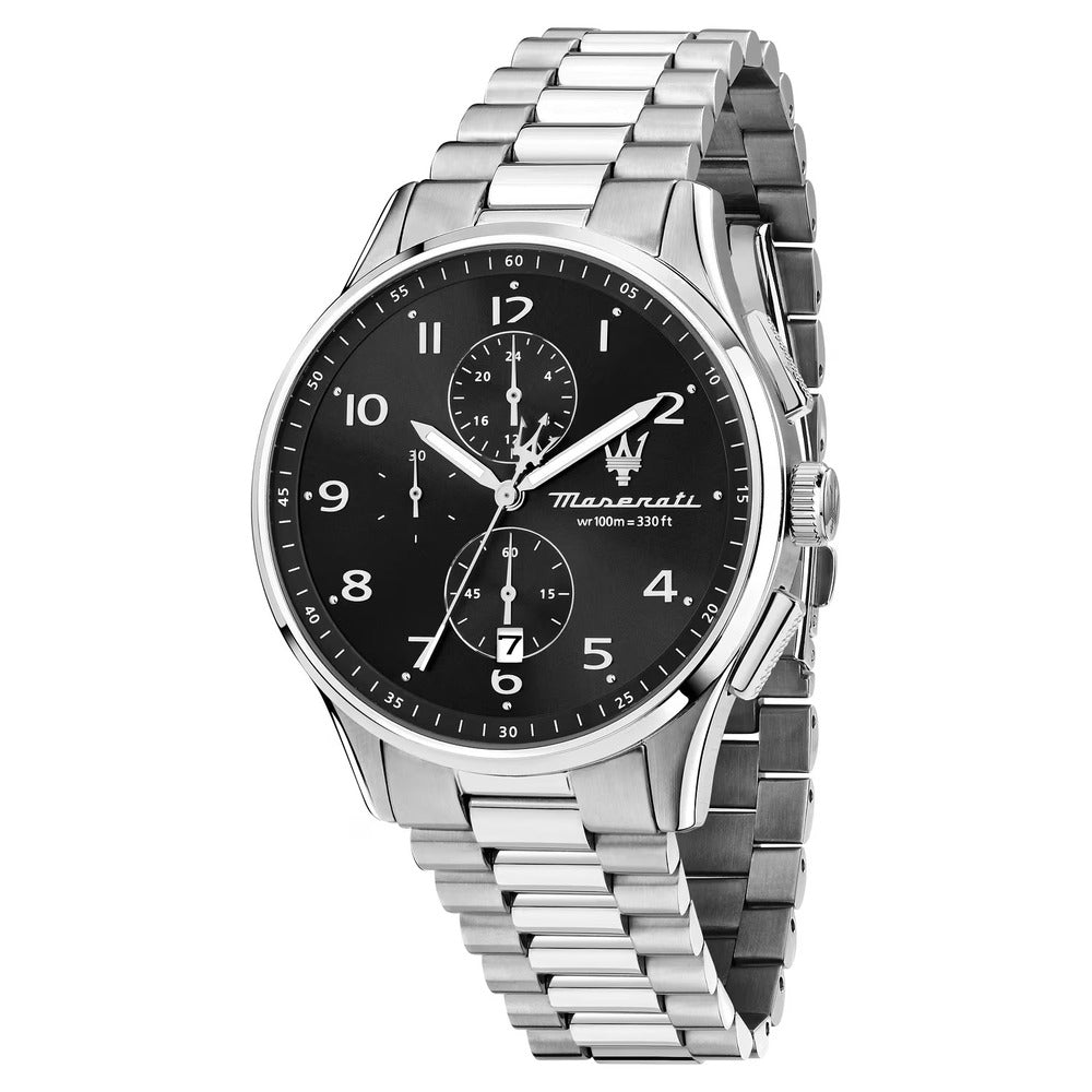 Orologio Maserati Sorpasso Chrono Silver/Black